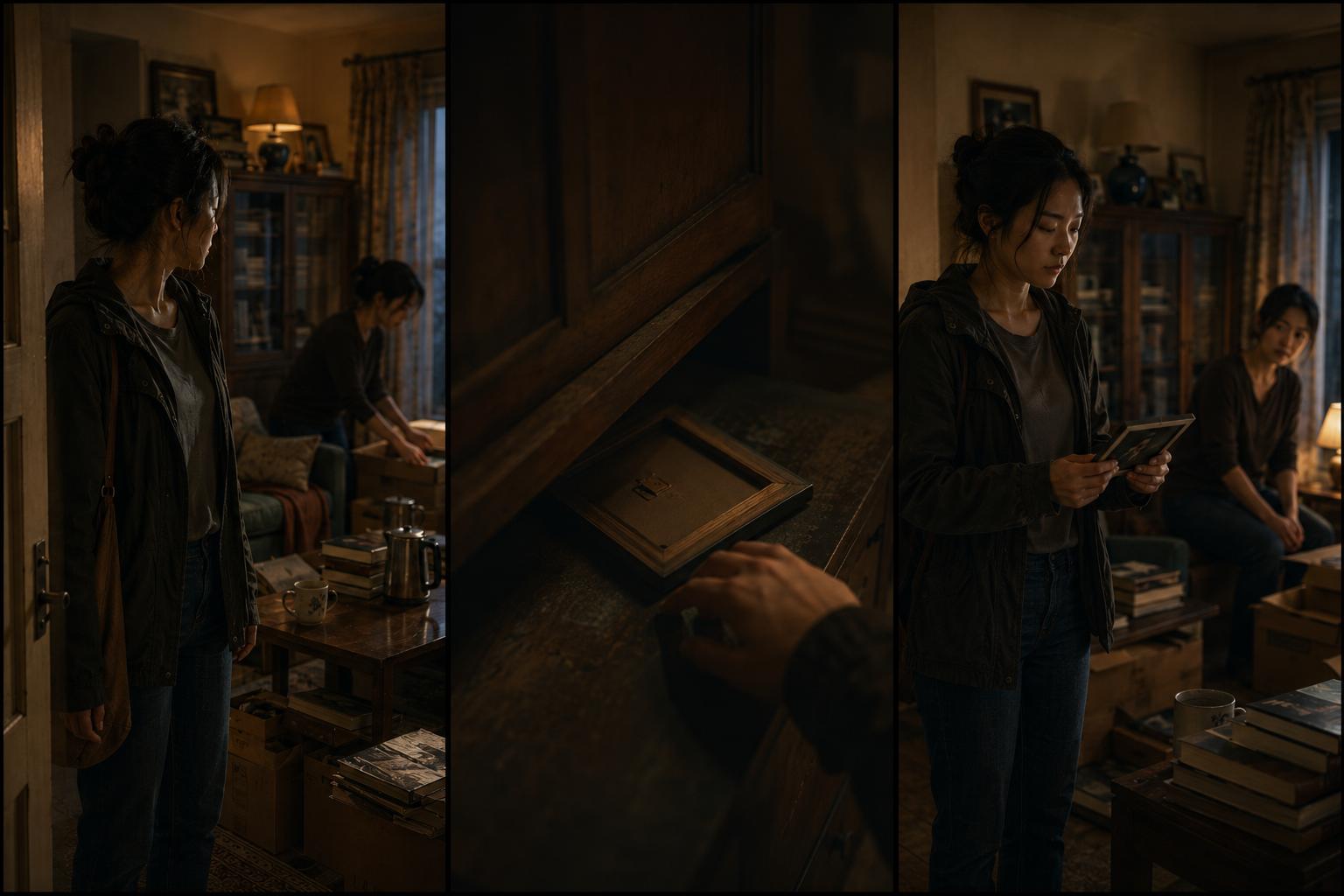 Curio Triptych: why do things at the edge of vision sometimes feel more present than they appear