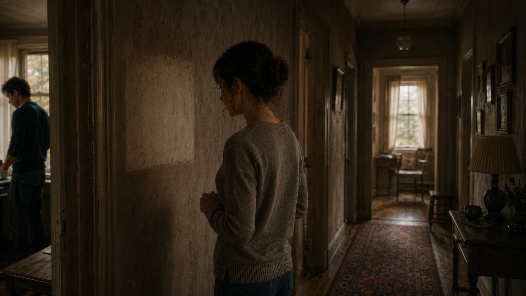 Reflective ending scene for pause without knowing Curio Triptych