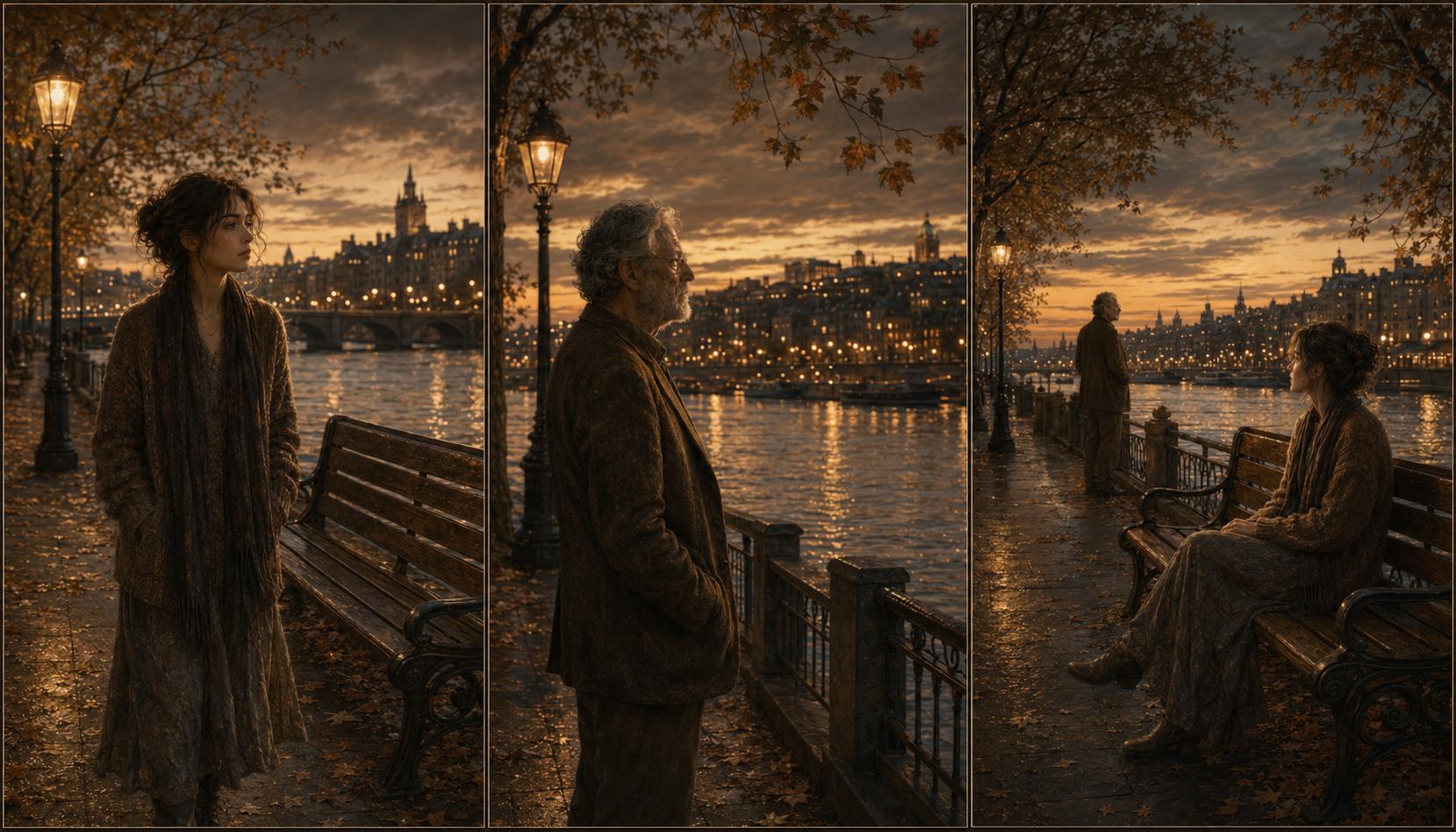Curio Triptych: why do we sometimes feel different after returning to the same place