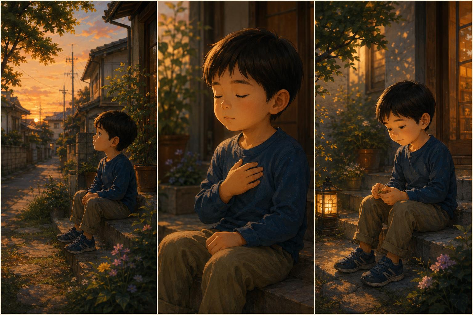 Curio Triptych: why do we become aware of ourselves in certain quiet situations